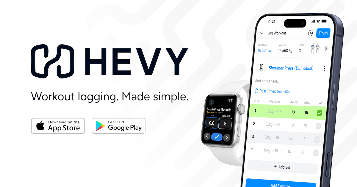 Hevy - Social Workout Tracker logo